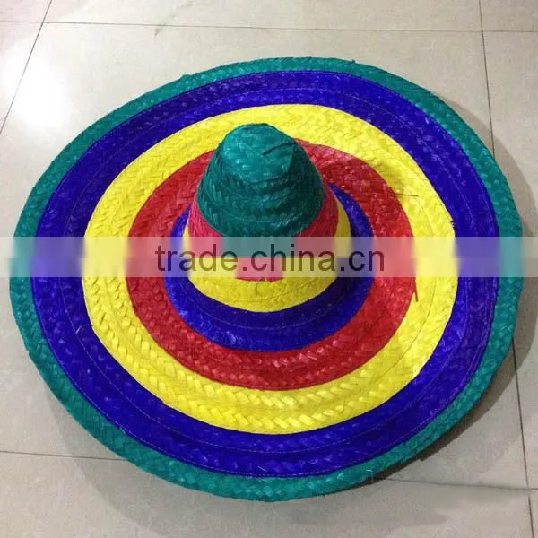 Custom Fashion Sombrero Mexican Straw Hat
