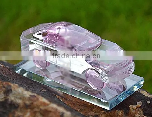 2015 new crystal car model souvenir HYCB-08c
