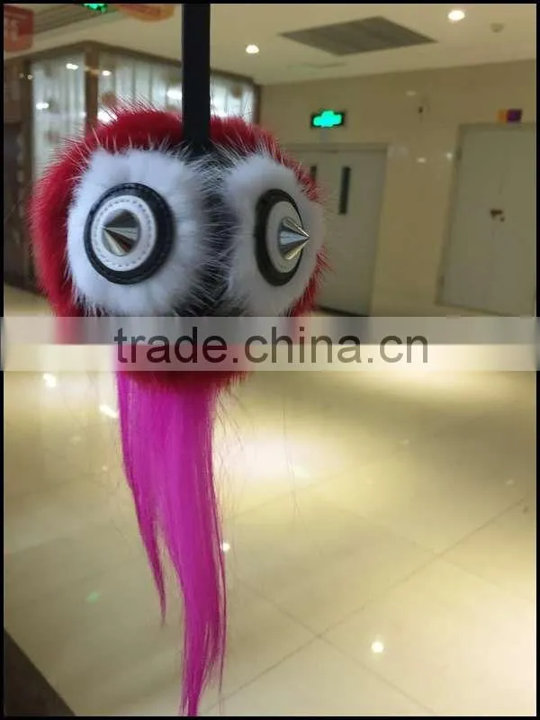 New fashion charm cute mink fur monster hot sale