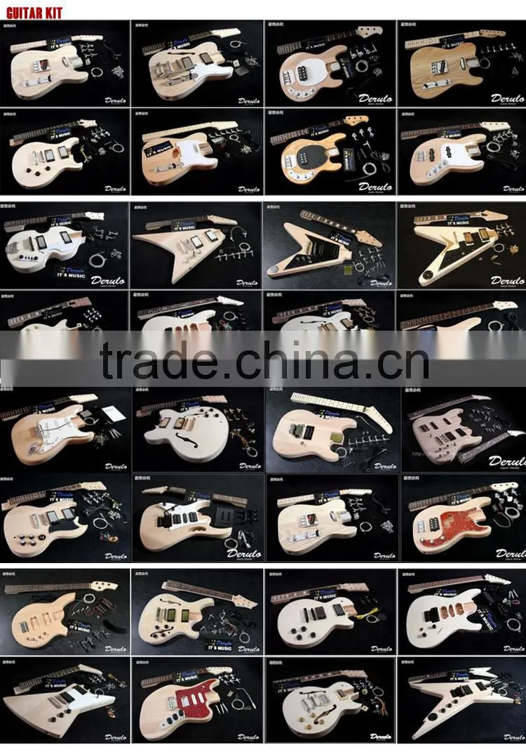 DS-EB6010 Good Quality String Instrument Electric Travel Guitar Electric