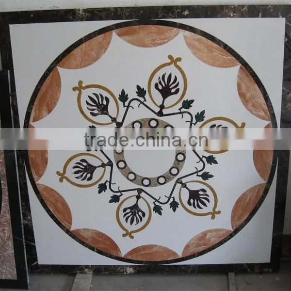 SKY- 015 Cheap Factory Made Water Jet Cut Marble