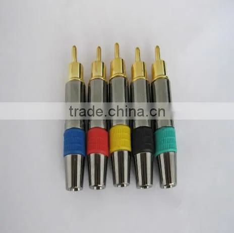 RCA PLUG GOLD, RCA CONNECTOR