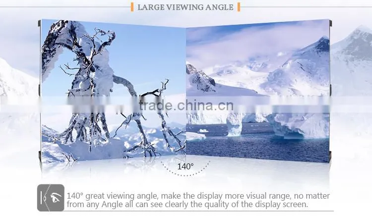 2015 new offer portable good durablity indoor video led display customized