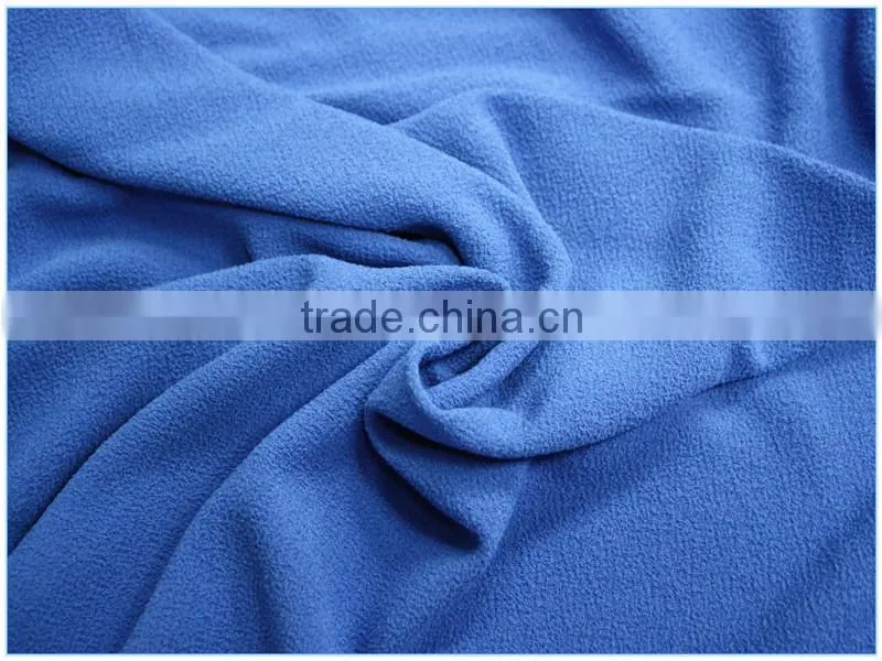 high quality 100% polyester linen look fabric