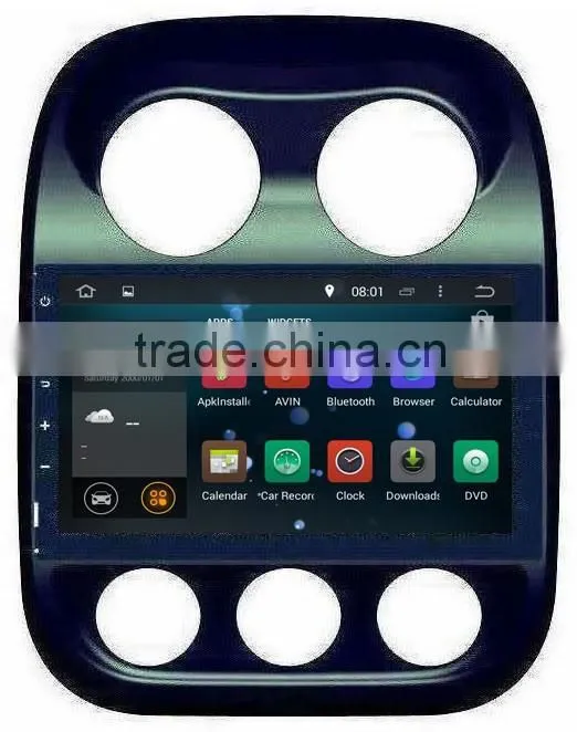 Latest Android 4.4.4 up to 5.1 Car stereo For Jeep 2015 Compass 1.6GHz MCU 3G WiFI