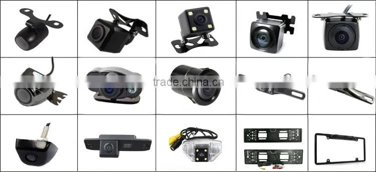 3 in 1 4.3 inch LCD Screen Car Rear View Backup Mirror Monitor + car dvr recorder + wifi Wireless Reverse IR parking Camera Kit