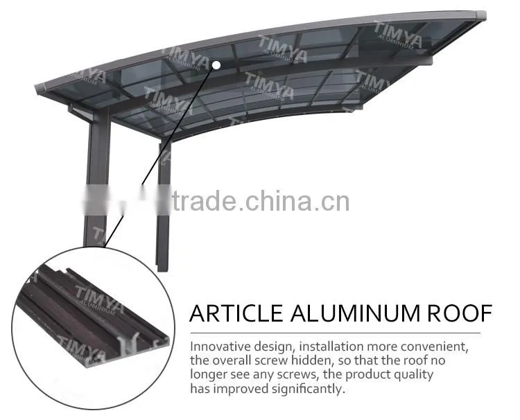 2015 New Style Aluminium high snow load carport