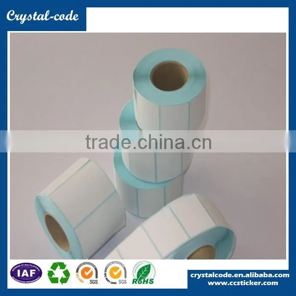 Blank roll thermal transfer label