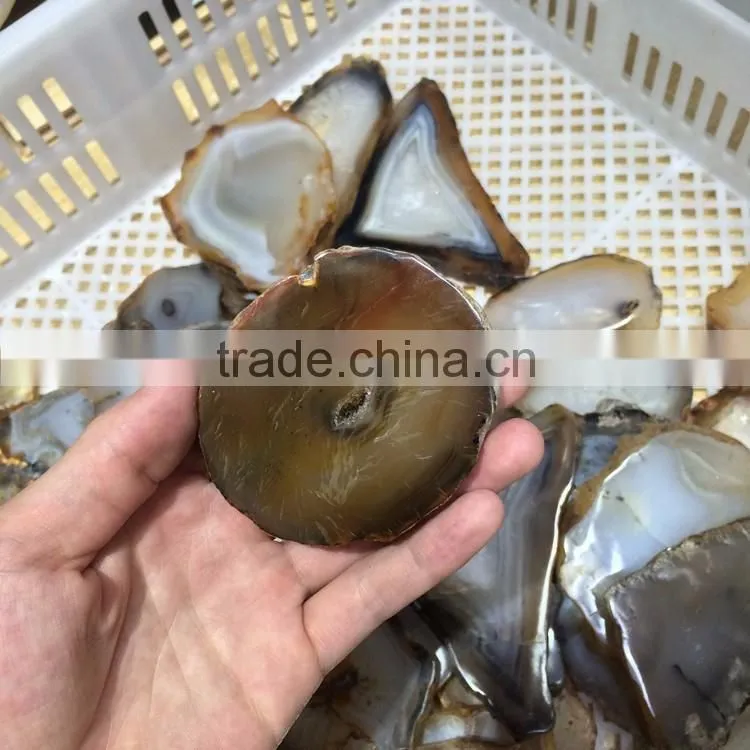 Natural Agate Slices Wholesale Crystal Stones For Sale