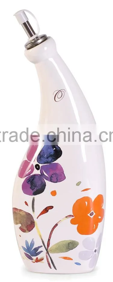 Italy romantic ceramic oil and vinegar bottle