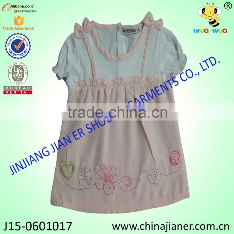 100%cotton wholesale baby girl party dresses