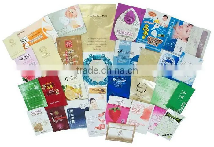 mask bags/facial mask bags/skin caring mask bags
