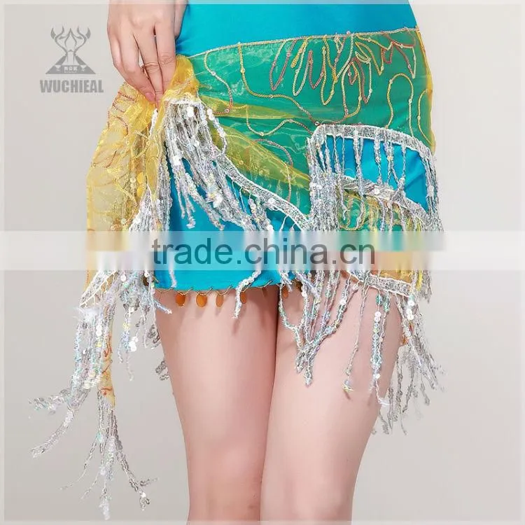 Cheap Graceful Hip Scarf for Belly Dancer Belly Dancing Performance Hip Scarf (Wuchieal YL070)
