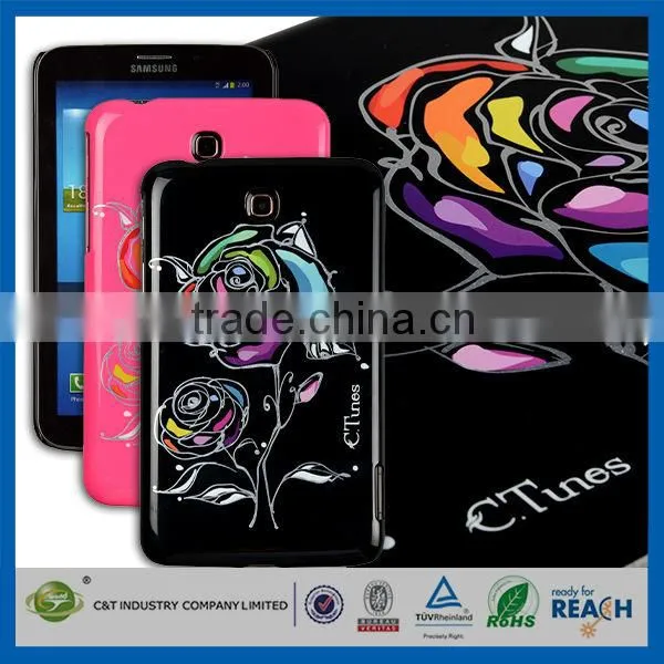 C&T Ctunes series Luxury Gold Siliver foil hard plastic case for iphone 5