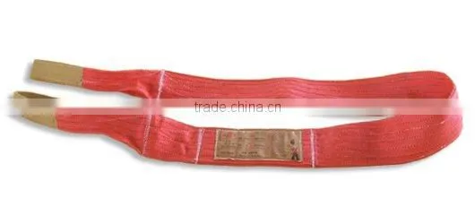 red best polyester JB webbing sling lifting strap