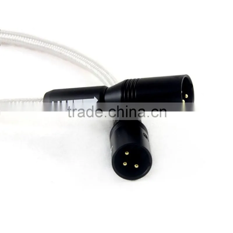 Hifi cable 6.35 stereo to 2XLR MALE HIGH GRADE