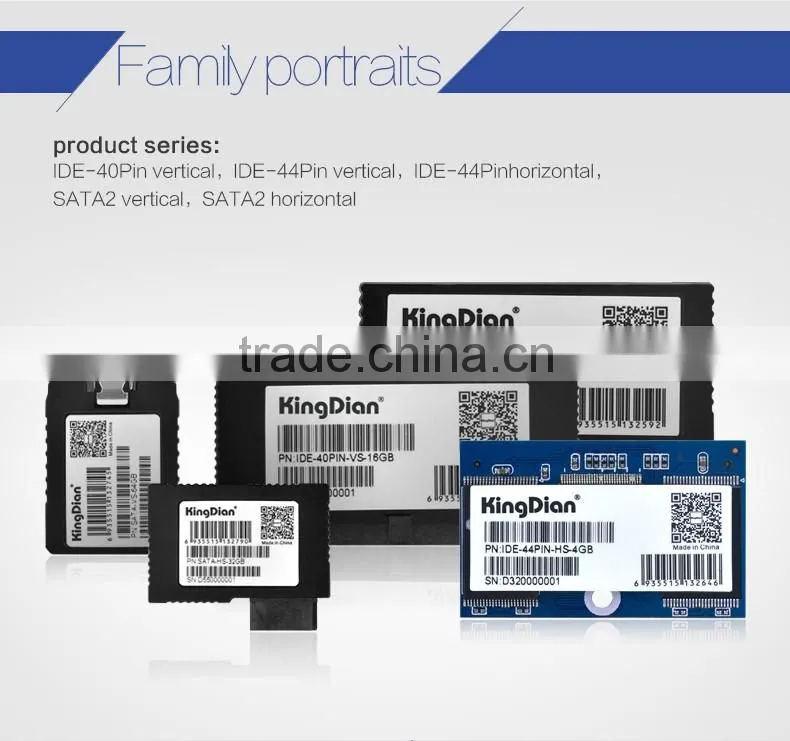 KingDian solid state drive ssd hard disk 4-60GB ssd 8GB DOM disk on module hard drive for Desktop and Laptop