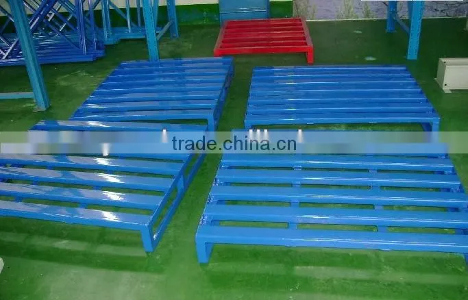 China Manufacture Steel Pallet On Storage Rack Factory