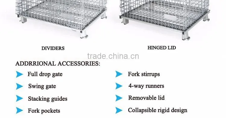 storage metal cage / metal breeding cage / pallet cages for sale
