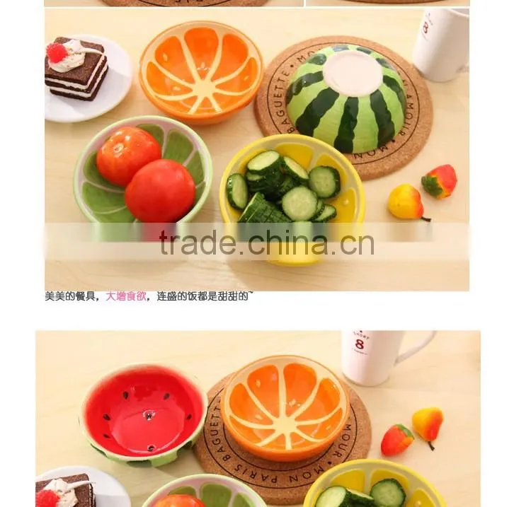ceramic fruit bowl in fruit shape bowl