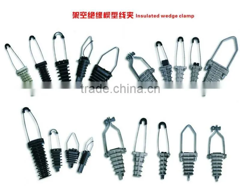 Aerial insulation conductor fitting