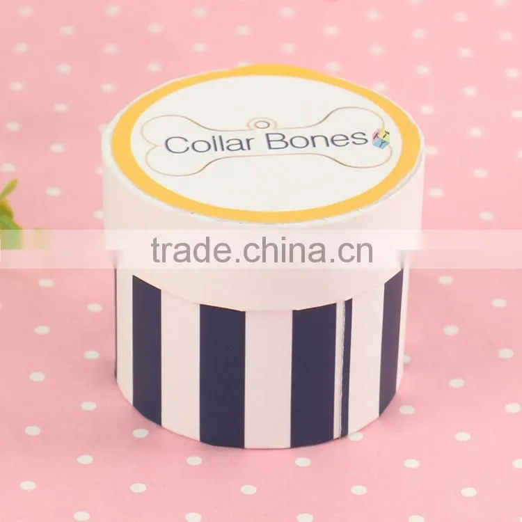 cardboard gift round-shaped paper jewelry box