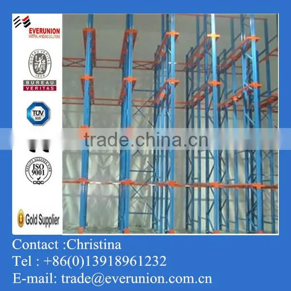 Storage drive in pallet racks manufacturer