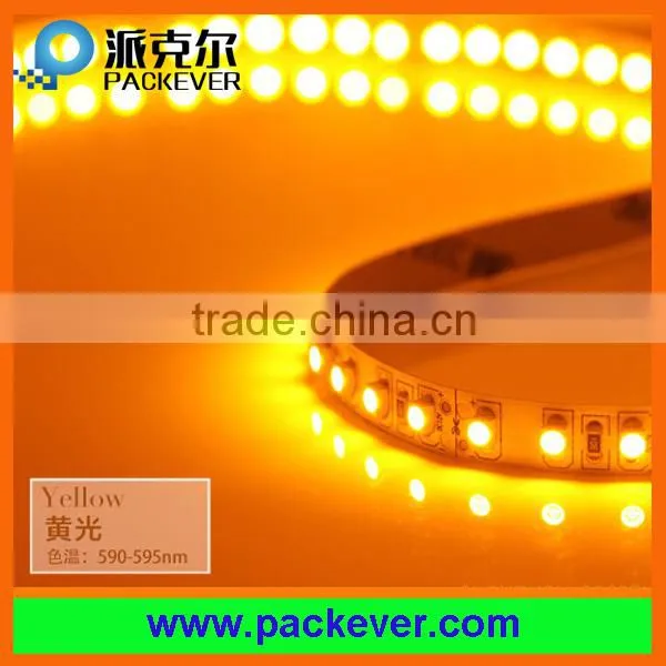 High brightness 2 years warranty DC12V/24V SMD 3528 flexible LED strip 120LEDs/m 9.6W/m