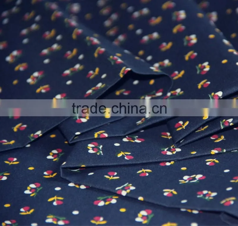 2015 new fashional printed Twill fabric for garment