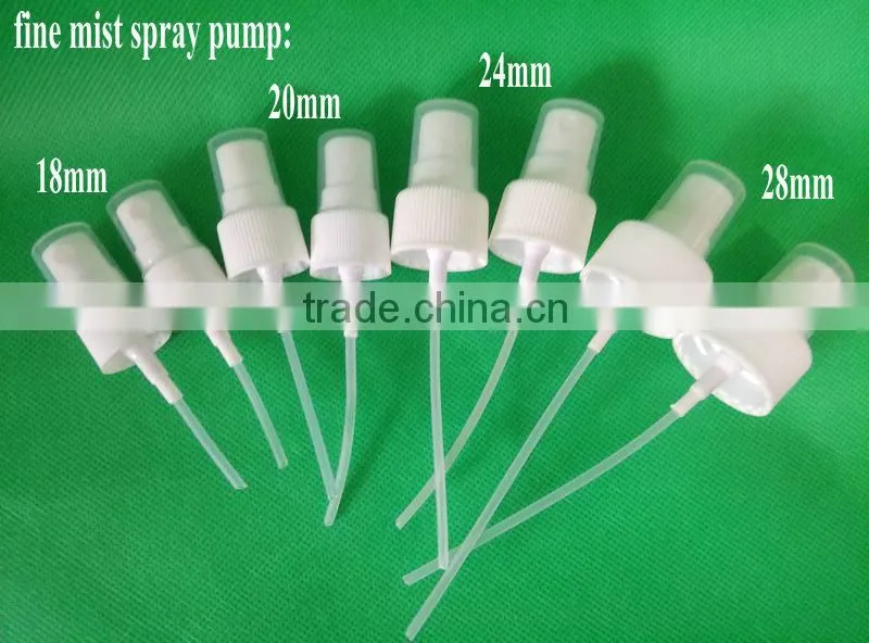 Color custom PP perfume sprayer with cap mini fine mist spray pump