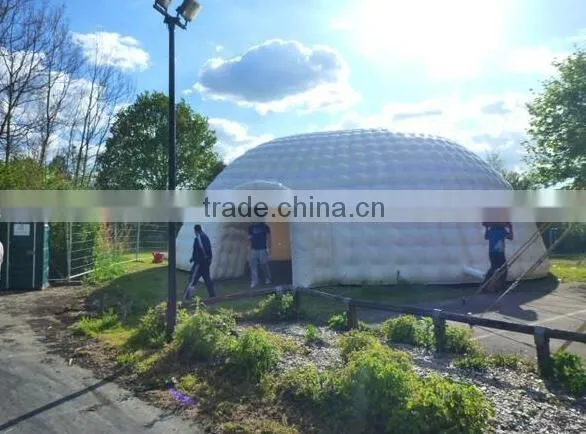 14m giant Inflatable igloo tent large Inflatable marquee
