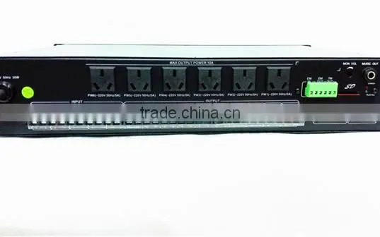 PA System 10 zone programmable weekly timer with mp3