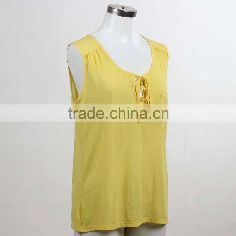 F5S15166 Plain Tank Top for Women