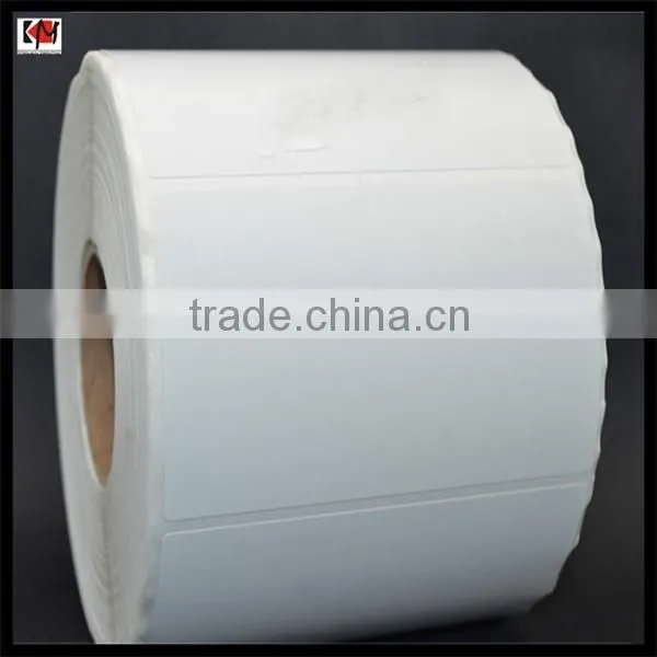 Glossy round blank printing label