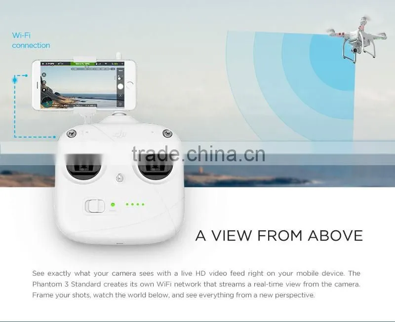 DJI Phantom 3 Standard Quadcopter Drone with 2.7K HD Video Camera