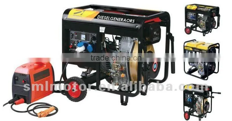 DG6500SE portable diesel welding machine generation
