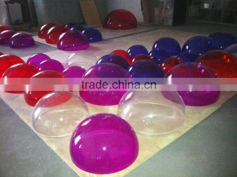 clear acrylic display sphere