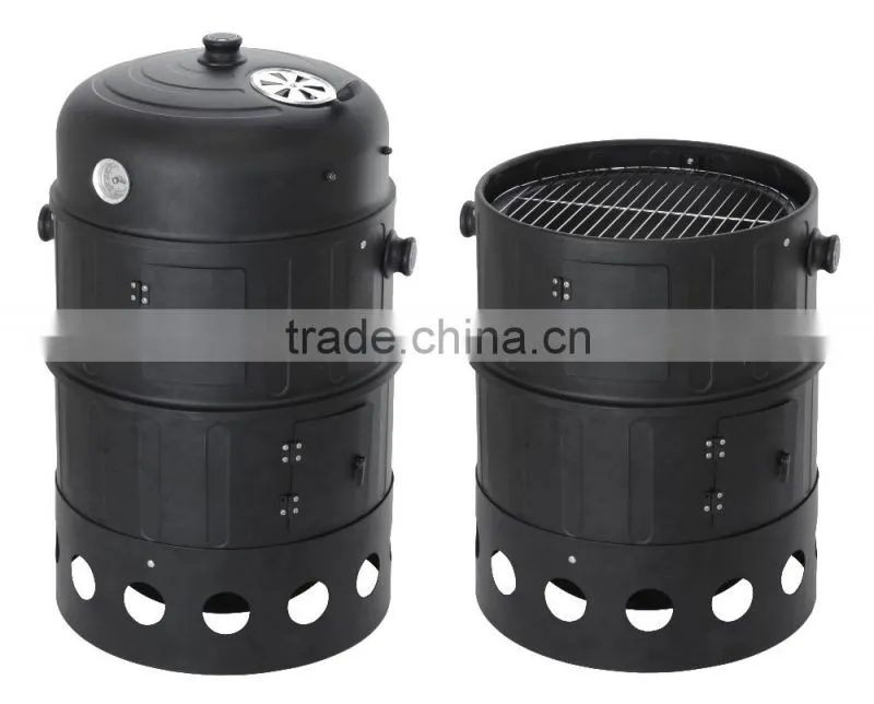 16-24inch japanese grill barrel smoker