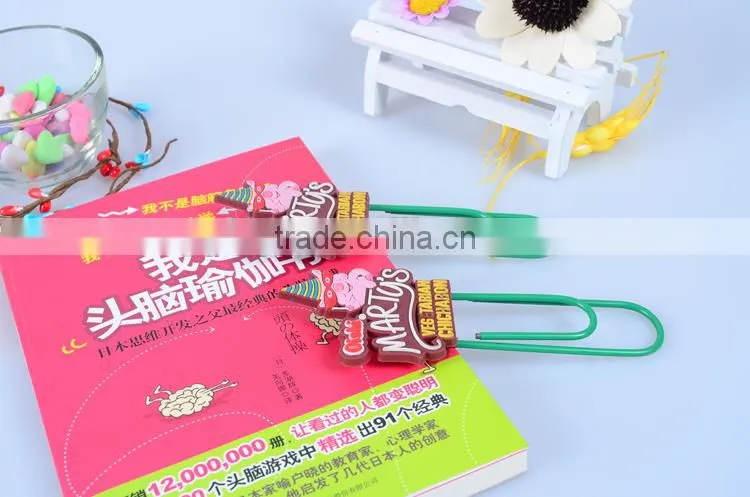 Custom Plastic Paper Clips,bookmark,Paper Clip