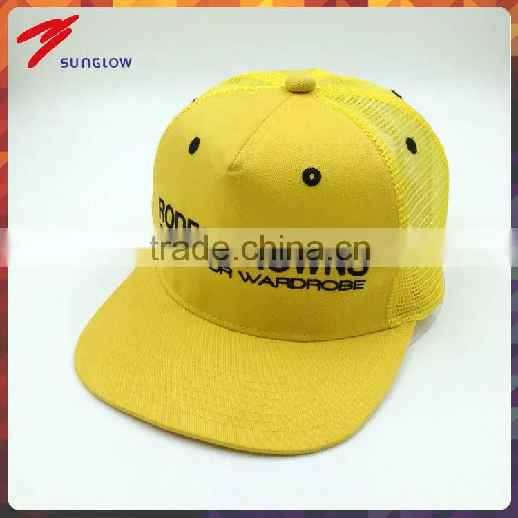 custom cotton twill mesh trucker hats for sale