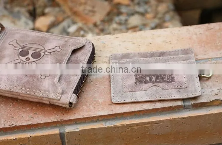 unique men's wallets One Piece men's business walltes