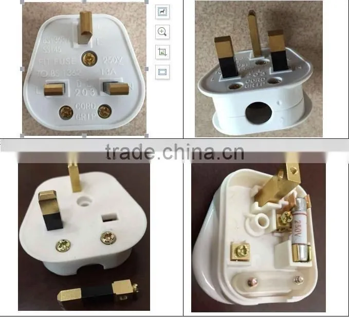 TLC10 1.8 to 10M cable length British plug extension box with usb