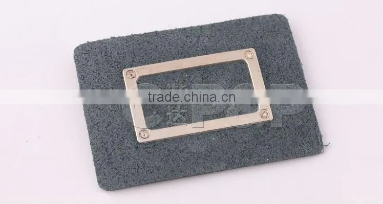 Reliable quality jeans denim label with custom metal logo