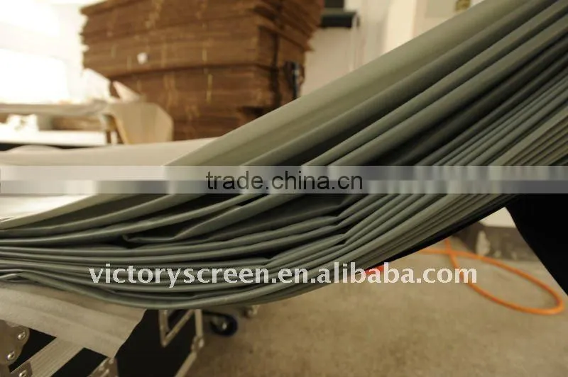 300*400 fast fold projection screen with black dress kit