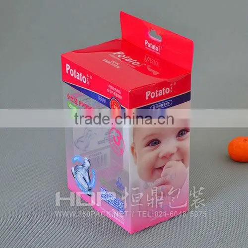 printing plastic package box/printing baby using plastic box