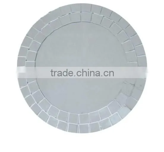 leather affect wall sticker mirror for sale