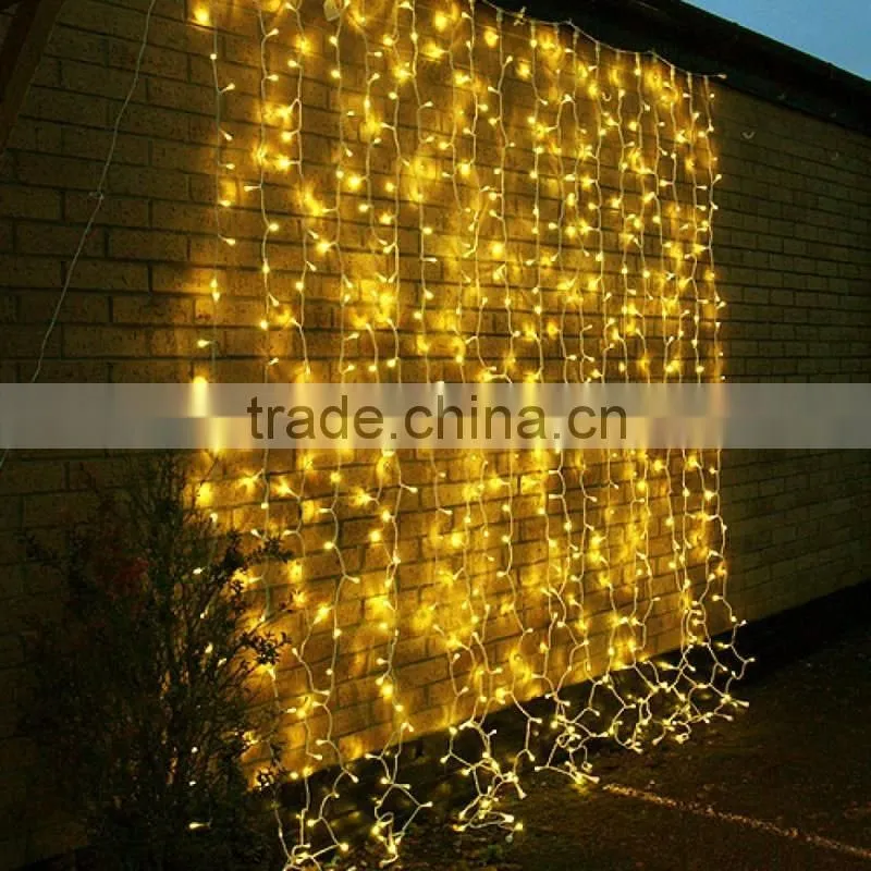 beautiful 10m 100LED maple leaf shape decoration rope light