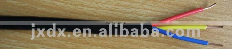 PVC insulated 4 core cable wire