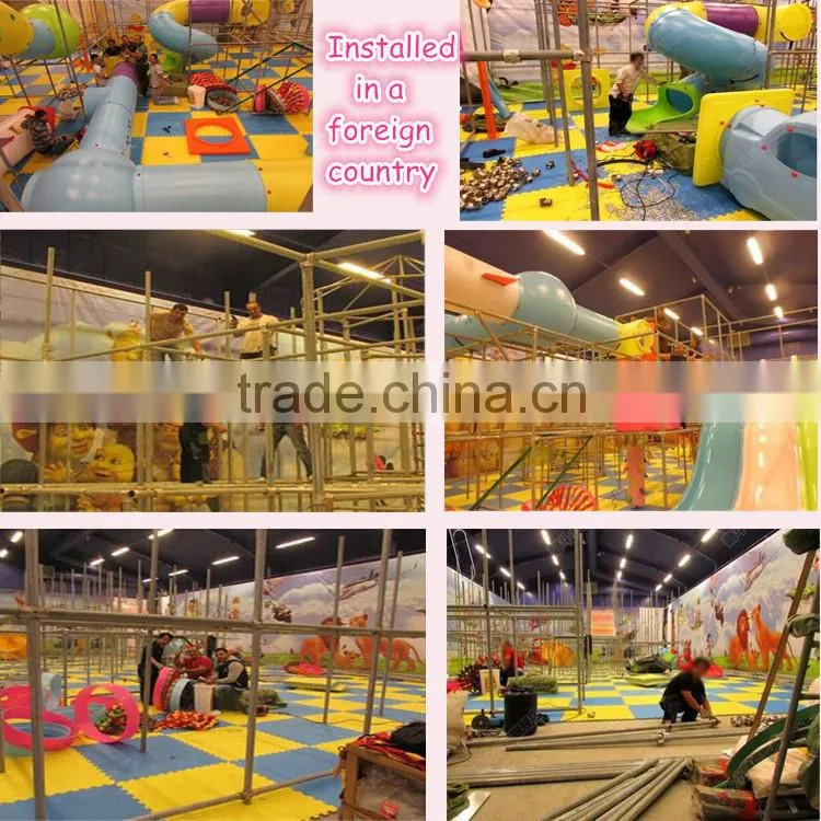 OMG !!! indoor high challenge ropes course for kids and adult