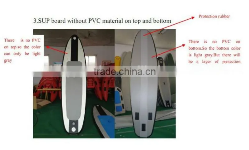 2015 best selling non slip EVA pad Inflatable SUP boards
